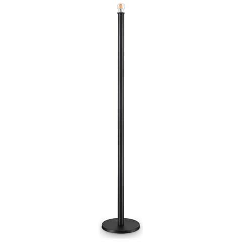 Piantana Da Terra Contemporanea Mix Metallo Nero 1 Luce E27 42w Ip20 - Foto 2