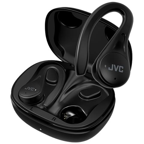 JVC HA-EC25T Auricolare True Wireless Stereo (TWS) A clip, In-ear Musica e Chiamate Bluetooth Nero - Foto 1