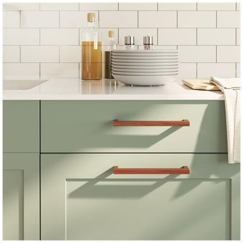 Maniglie per Mobili 10 pz Bronzo 192 mm in Acciaio Inox - Foto 1