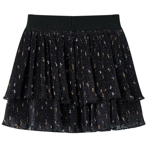 Gonna Da Bambina A Strati Con Design Arricciatura Nera 128 - Foto 2