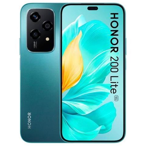 200 Lite 5G 256GB 8GB Ram Display 6.7" Doppia SIM Android 14 USB Tipo-C 4500 mAh Cyan Lake - Foto 1