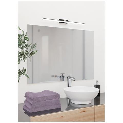Applique Moderna Verdello Policarbonato Nero Led Integrato 5w 3000+6500k - Foto 2