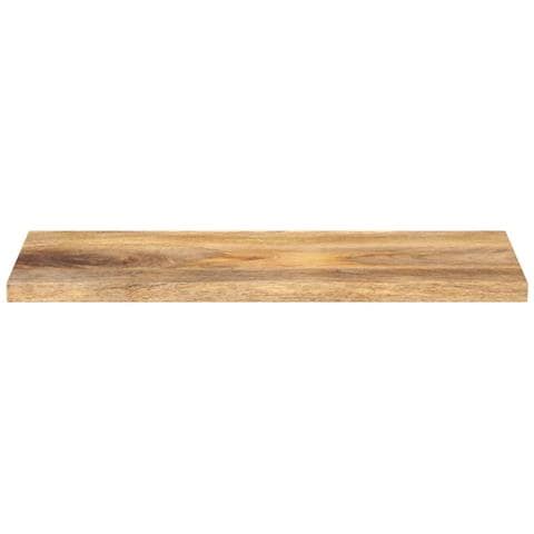 Piano Per Tavolo 90x30x2,5 Cm Rettangolare Legno Massello Mango - Foto 3