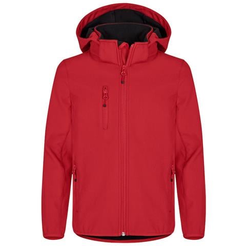 Classic Softshell Jacket Junior Rosso 110/120 - Foto 1