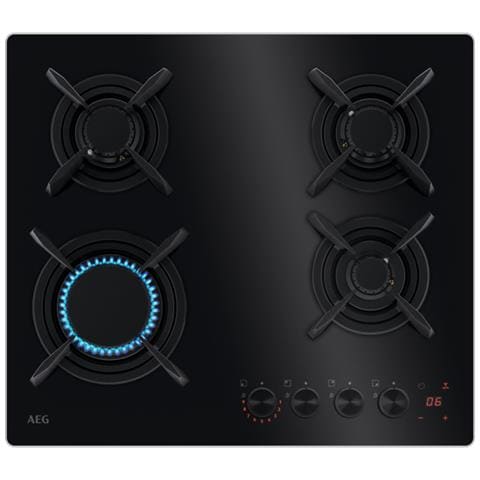 HKB64453NB Nero Da incasso 59 cm Gas 4 Fornello (i) - Foto 1