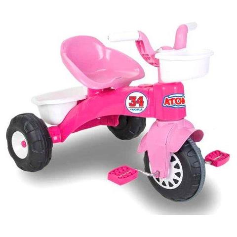 Triciclo Biemme By Bcs 1376rs Atom Rosa - Foto 1