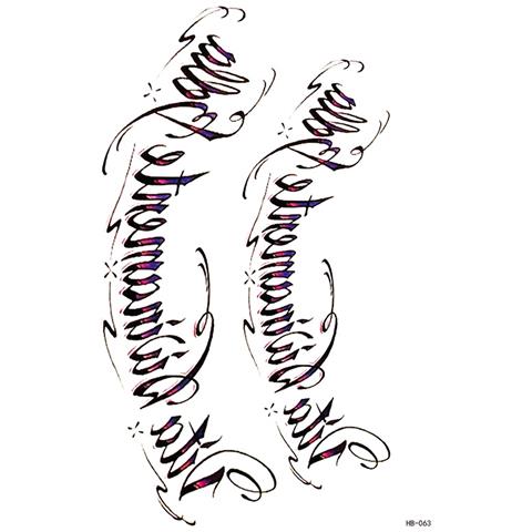 Manica Per Tatuaggio Temporaneo - Confezione Da 5   Modello 1 - Foto 1