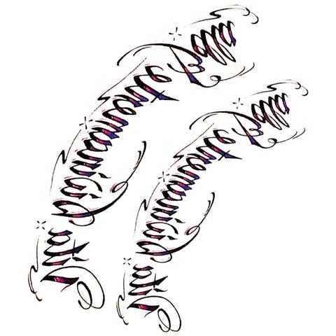 Manica Per Tatuaggio Temporaneo - Confezione Da 5   Modello 1 - Foto 3