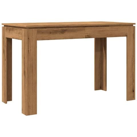 Tavolo Da Pranzo Rovere Artigianale 120x60x76 Cm In Truciolato - Foto 1