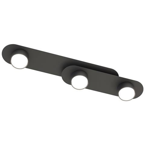 Faretto A Soffitto Stilo In Acciaio Nero Opaco - Foto 1