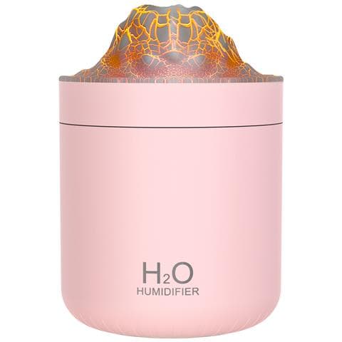 Umidificatore Wt-11: 500ml, Silenzioso, Luce Colorata, Usb Da Tavolo Pink - Foto 2