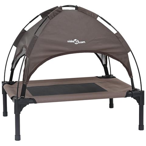 Letto rialzato per cani Marrone Metallo 76 x 62 x 70.5 cm - Foto 1