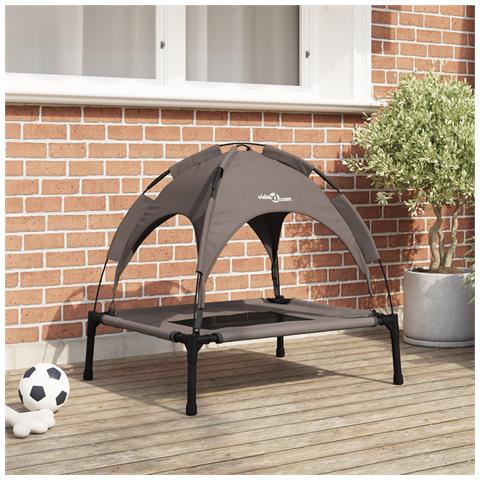Letto rialzato per cani Marrone Metallo 76 x 62 x 70.5 cm - Foto 2