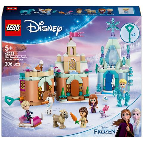 Disney Princess Mini castello di Arendelle e Palazzo di ghiaccio di Elsa - Foto 1