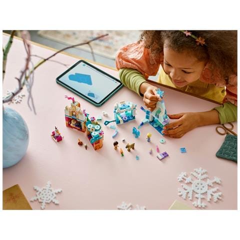 Disney Princess Mini castello di Arendelle e Palazzo di ghiaccio di Elsa - Foto 33
