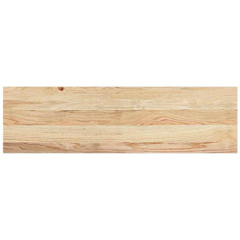 Gradini 2 pz 90x30x2 cm in Rovere Massello Non Trattato - Foto 1