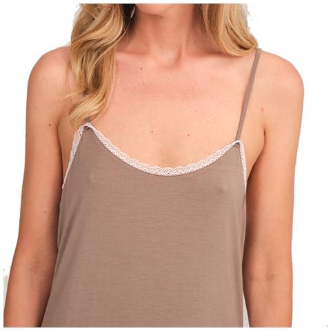 Jjb14 Camicia Da Notte Con Spalline Da Donna - Foto 2