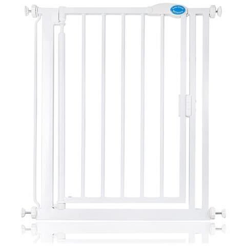 Bettacare Cancelletto Per Scale Con Chiusura Automatica, 68,5cm - 75cm, Bianco, Stretto - Foto 1