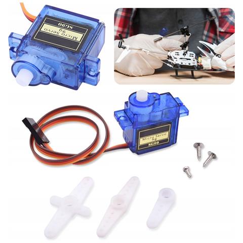 Micro Servo Tower Pro Sg90 9g - Precisione E Affidabilità | 180° Rotazione, 1.8 Kg /cm | Compatibile Con Arduino, Avr, Rc, Droni, Robot - Foto 1