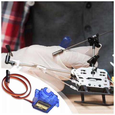 Micro Servo Tower Pro Sg90 9g - Precisione E Affidabilità | 180° Rotazione, 1.8 Kg /cm | Compatibile Con Arduino, Avr, Rc, Droni, Robot - Foto 8