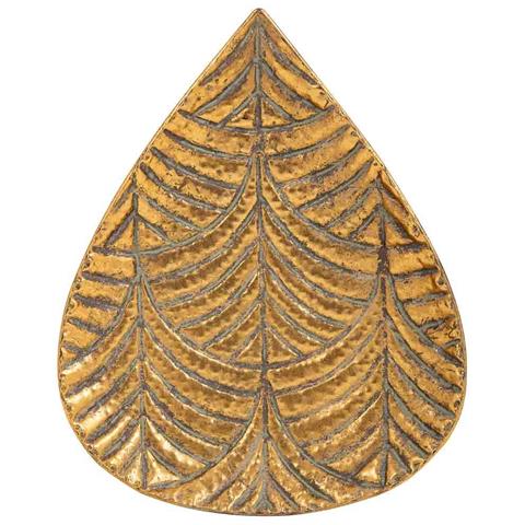 Centrotavola Metallo Dorato 37.5x30x4.5h Cm - Foto 7