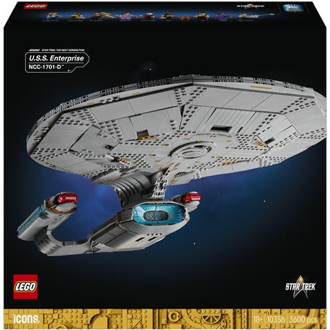 ICONS Star Trek: U.S.S. Enterprise NCC-1701-D™ - Foto 1