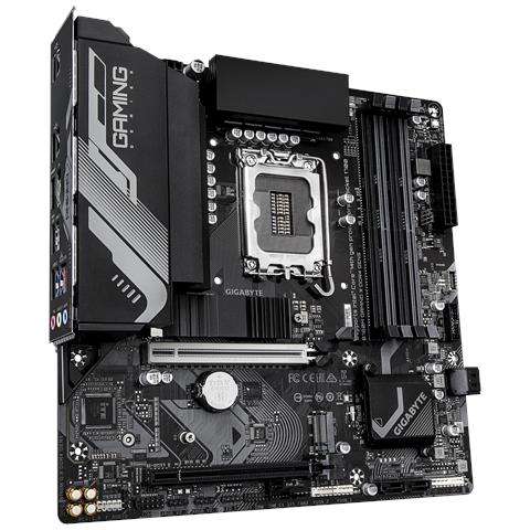 B760M GAMING X DDR4 GEN5 Scheda Madre - Supporta processori Intel Core di 14a generazione, VRM a 8+1+1 fasi, fino a 3200 MHz DDR4, 2 x M. 2 PCIe 4.0, LAN 2.5 GbE, USB 3.2 Gen 1 - Foto 4