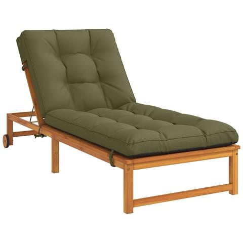 Cuscino per Lettino VIANEN 100% Poliestere Verde Oliva - Foto 2