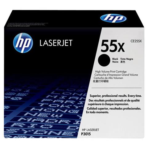 CE255XC Toner Originale Nero per LaserJet P3015 / P3015d Capacità 12500 Pagine - Foto 1