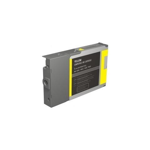 Cartuccia T6124y Giallla Compatibile Per Epson Pro 7450 9400 9880 C13t612400 220ml Dye T6124 - Foto 1