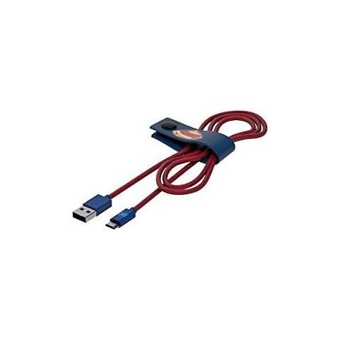 Cavo Micro USB DC Comics Superman per Trasmissione Dati e Ricarica 120 cm - Foto 1