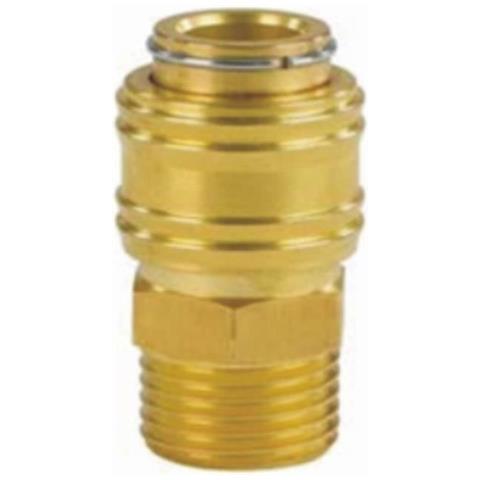 Connettore Rapido Per Aria Compressa R1/2 Ag - Foto 3