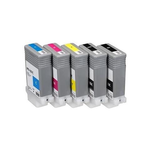 130ml Magente Comp Canon Ipf680,685,780,785,770,670#pfi-107m - Foto 4