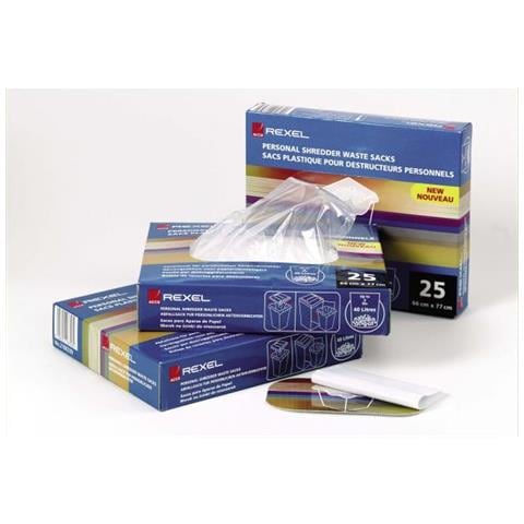 40060 40 Litre Small Office Shredder Waste Sacks Pk Of 100 - Foto 1