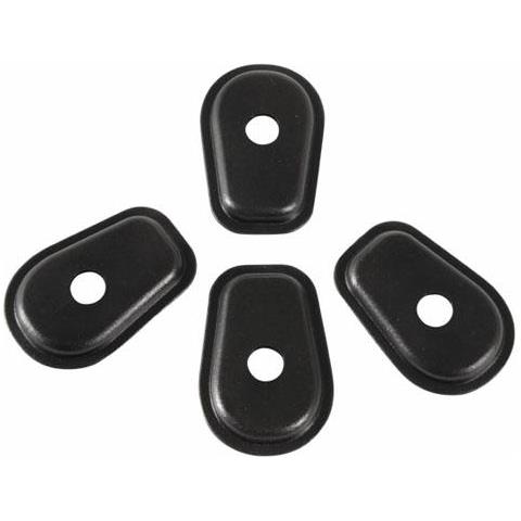 Kit Adattatore Attacchi Frecce Indicatori Direzione Moto Kawasaki 4 Pezzi Nero - Foto 1