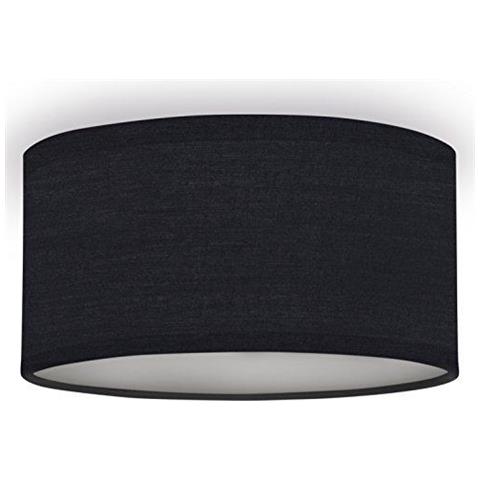 Ranex Mia 6000.533 Luce Di Soffitto 20 Centimetri Nero Metallo Tessuto Plastica E14 - Foto 1