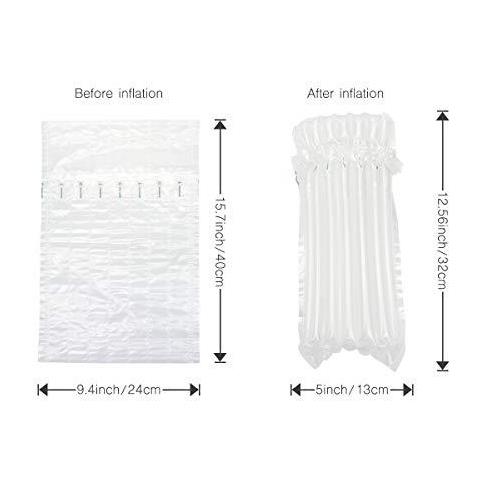 Bottiglia Di Vino Protector 24 Pacchetto Anti-shock Bottiglie Di Vetro Packaging Borse Per Safe Spedizione Con Riutilizzabile Pompa - Foto 2