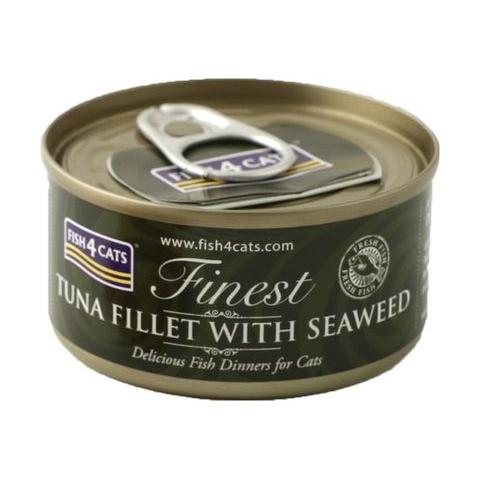 Cibo per gatti Finest Filetto di tonno con alga marina 70 gr - Foto 1
