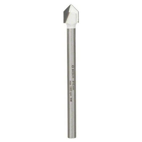CYL-9, Drill, Piastrelle morbide in ceramica, Piastrella morbida, Piastrella da parete morbida, Vetro non indurito, Attacco cilindrico, Acciaio inossidabile, Bianco - Foto 2