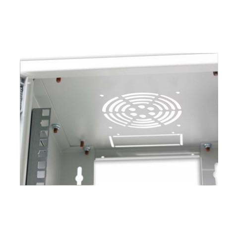 Armadio Rack 10" a muro 9 unità Grigio - Foto 2