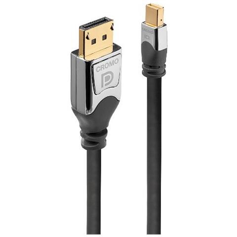 Cavo DisplayPort 1.2 da 1 Metro Colore Nero - Foto 2