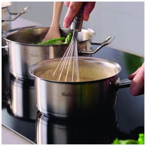 Fissler Pure Collection - Batteria di pentole, Set di 4 pezzi, A