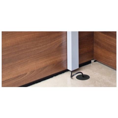 Passacavi con coperchio 22 x 15 mm - lunghezza 1 m bianco - Foto 2