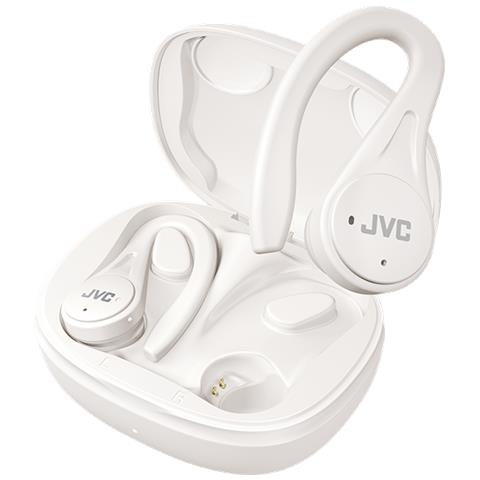 JVC HA-EC25T Auricolare True Wireless Stereo (TWS) A clip, In-ear Musica e Chiamate Bluetooth Bianco - Foto 1