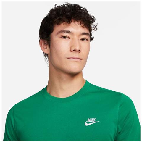 T-Shirt Sportswear Club Ar4997-365 Uomo Taglia L Colore Verde - Foto 2