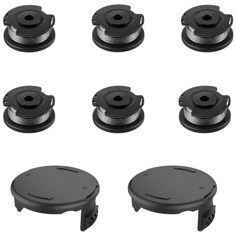 Set Di Filo Di Bobina Di Ricambio E Set Di Coperture Per Tagliaerba Bosch 6 Bobine - Foto 1