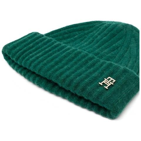 Fluffy Beanie Beanie Berretto Sintetico Accessori Donna Verde Eu One Size, Aw0aw14680 L4o - Foto 2