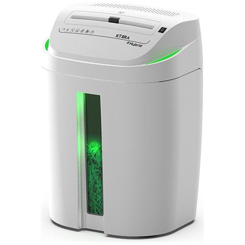 S6-HYBRID distruggi documenti 55 dB 24 cm Trasparente, Bianco - Foto 1