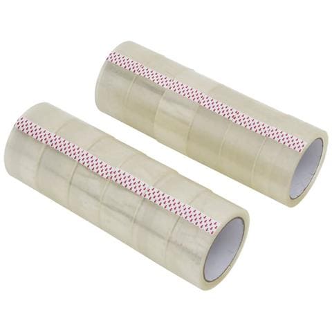 Nastro Da Imballaggio 12pz Trasparente 48 Mm X 66 M - Foto 1