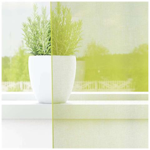 Tende In Voile Con Occhielli 2 Pz Verde Mela 140x175 Cm - Foto 3